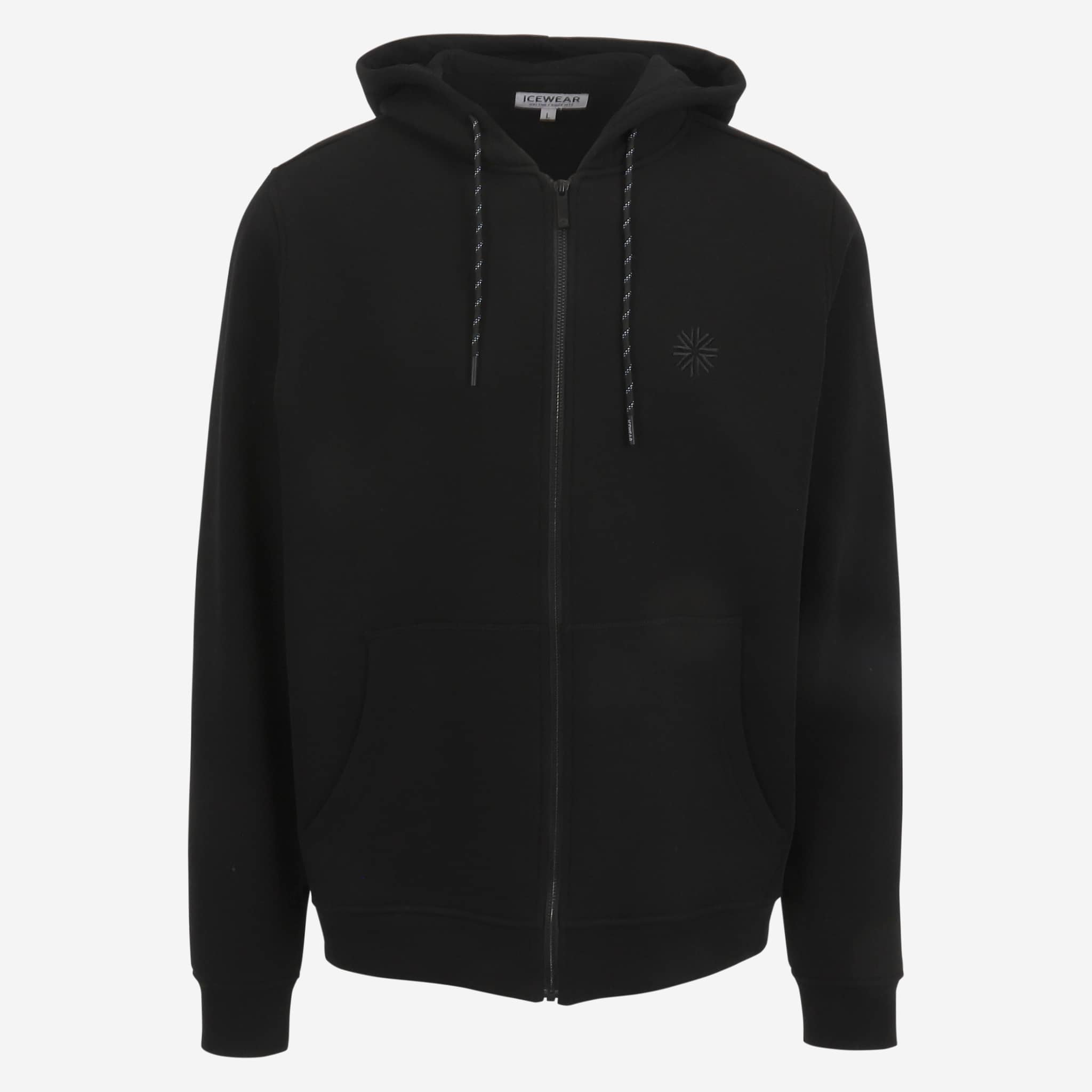 Breiðafjörður sweatshirt à capuche zippé